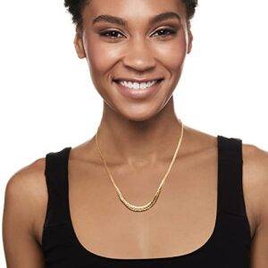 Ross-Simons Italian 14kt Yellow Gold Graduated Cuban-Link Necklace. 18 inches