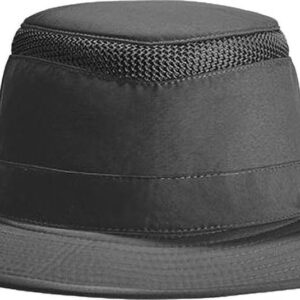 Tilley Airflo Snap-Up Hat - Black/Black 7 1/8