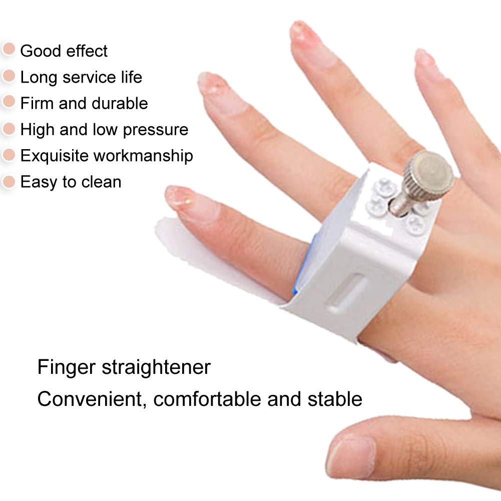 ALisasin Finger Straightener Splint Joint Support Brace Finger Rehabilitation Machine Hand Injury Holder Finger Fixer Orthosis Tool