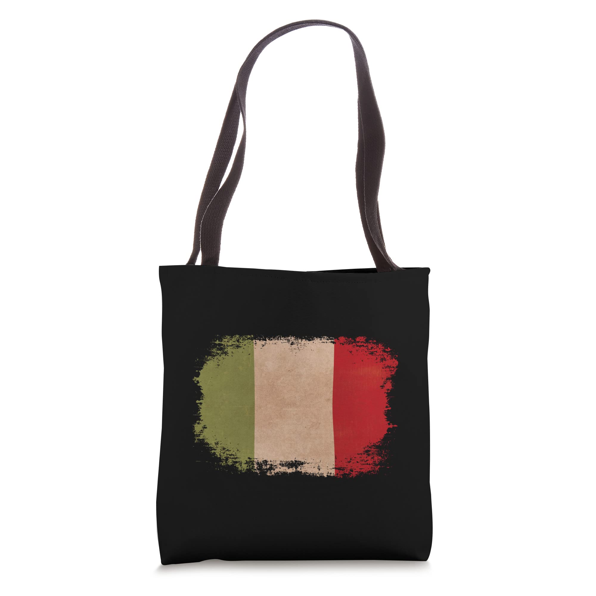 Vintage Distressed Design Italian Flag Italy Tote Bag