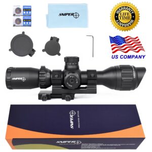 Sniper VT3-12X33MFFP First Focal Plane Compact Rifle Scope