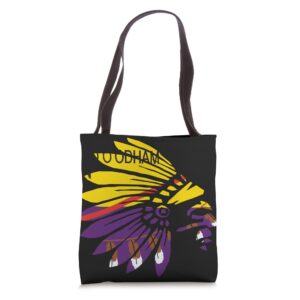 tohono o'odham | indigenous | native american | headdress | tote bag