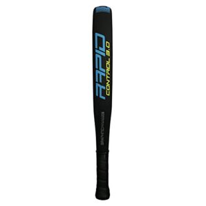 Dunlop Sports Rapid Control 3.0 Padel Racket, Black/Blue/Yellow