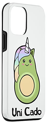 iPhone 12 mini Uni Cado, Cute Avocado, Funny Unicorn, Guacamole, Vegan Case