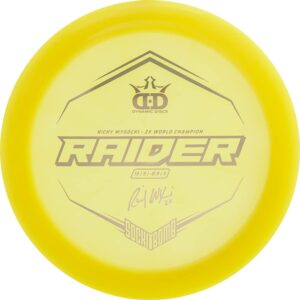 Dynamic Discs Limited Edition Ricky Wysocki Sockibomb Lucid Ice Raider Distance Driver Golf Disc [Colors May Vary] - 173-176g