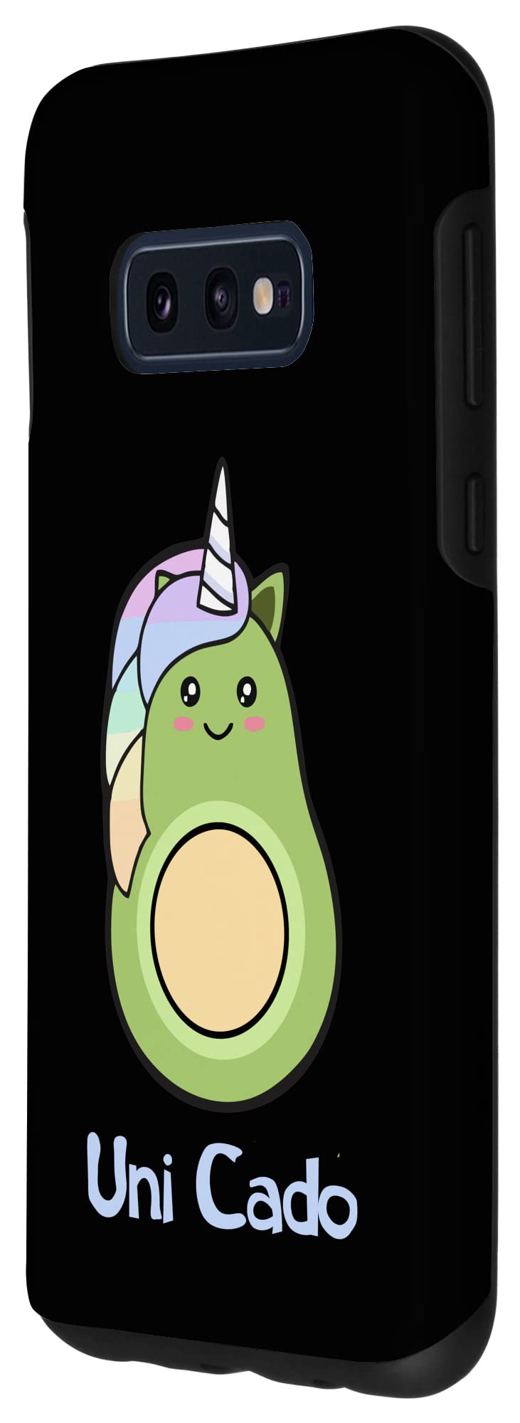 Galaxy S10e Uni Cado, Cute Avocado, Funny Unicorn, Guacamole, Vegan Case