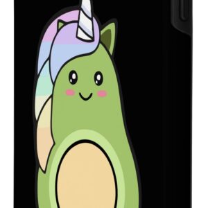 iPhone XS Max Uni Cado, Cute Avocado, Funny Unicorn, Guacamole, Vegan Case