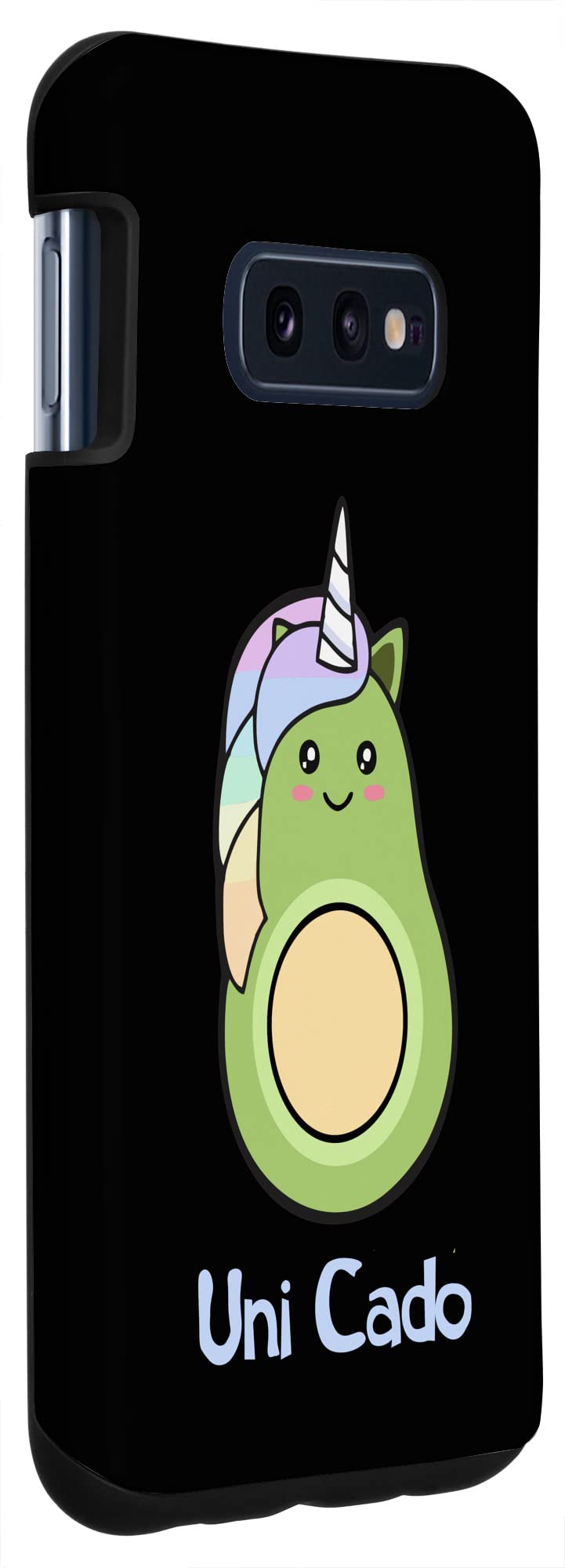 Galaxy S10e Uni Cado, Cute Avocado, Funny Unicorn, Guacamole, Vegan Case