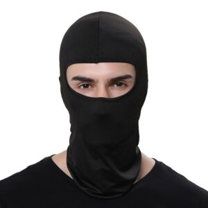 Balaclava Tactical Skull Motorcycle Full Face Ski Mask,Winter Windproof for Running Riding,Outdoor Sports Such as Uv Protection, Cycling, Running, Climbing, Climbing, Fishing, Thin Hat for Women Men