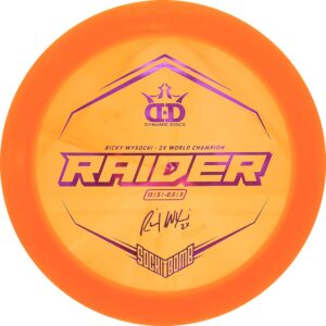 Dynamic Discs Limited Edition Ricky Wysocki Sockibomb Lucid Ice Raider Distance Driver Golf Disc [Colors May Vary] - 173-176g