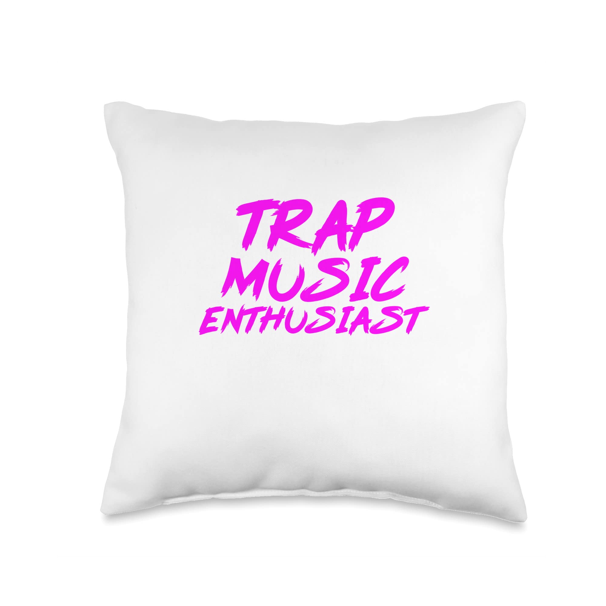 Trap Music Beats Enthusiast Trap Music Graphic Party Dance Throw Pillow, 16x16, Multicolor