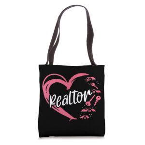 Real Estate Agent Realtor Sold Closing Deals Tote Bag