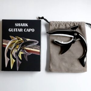 Capo,Guitar Capo for Acoustic Guitar and Electric Guitar,Ukulele,Mandolin,Banjo,Shark Capo Looks Cool-Notherss