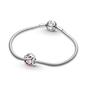 Pandora Fly Away Rainbow Sky & Travel Charm Bracelet Charm Moments Bracelets - Stunning Women's Jewelry - Gift for Women - Made with Sterling Silver & Enamel, No Gift Box