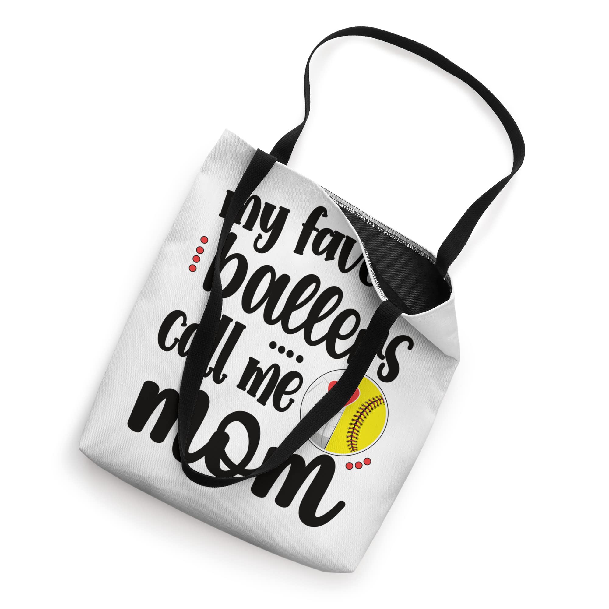 Softball Volleyball Players Call Me Mom Ball Mama Tote Bag