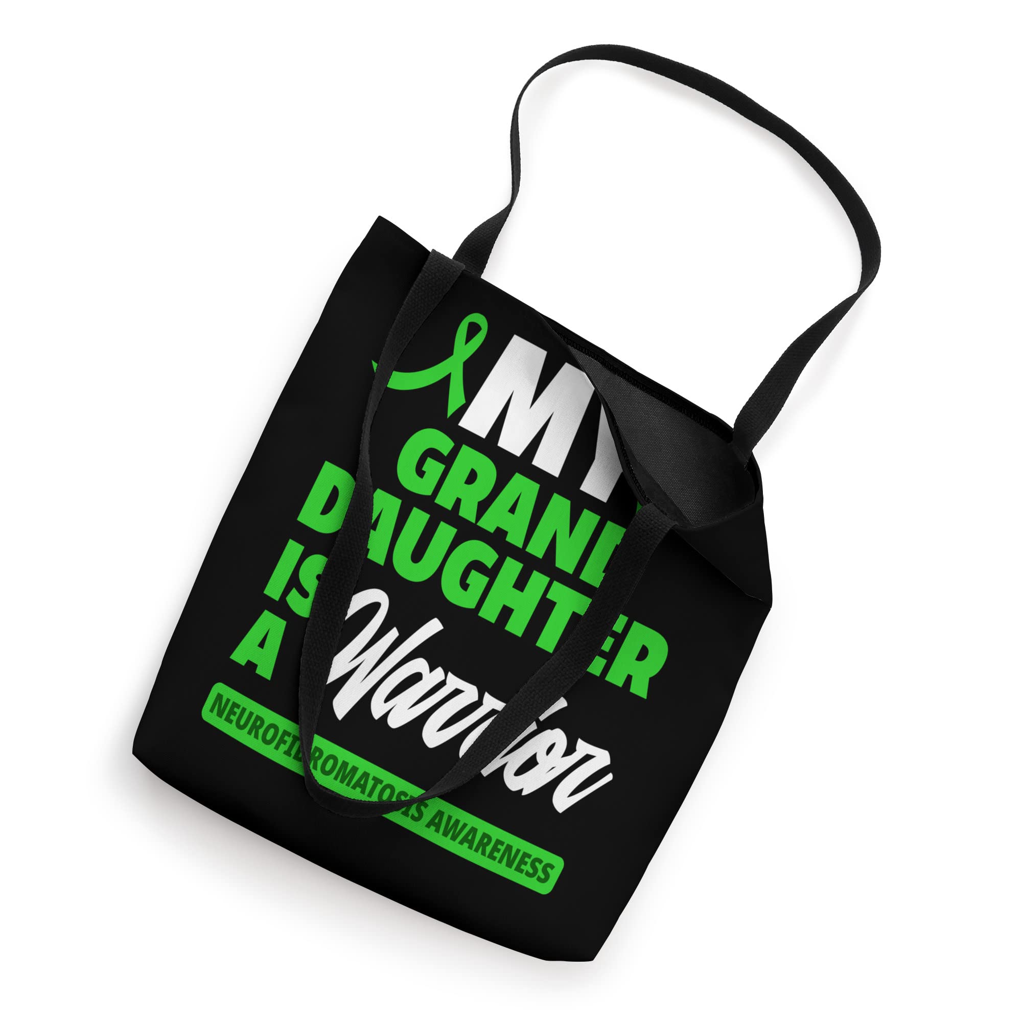 My Granddaughter Is A Warrior Neurofibromatosis Awareness Tote Bag