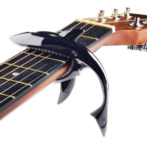 Capo,Guitar Capo for Acoustic Guitar and Electric Guitar,Ukulele,Mandolin,Banjo,Shark Capo Looks Cool-Notherss