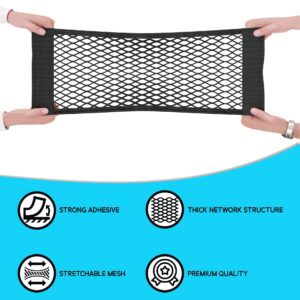 NATIKON Cooler Storage Net Bag High Capacity Nylon Mesh Storage Net Cooler Organizer for Coolers - 2 Pack (Medium)