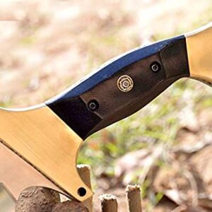 Wilson Roy Hand Made D2 steel Knife Camping, Hunting and Survival Full Tang Knife Big Rambo Knife