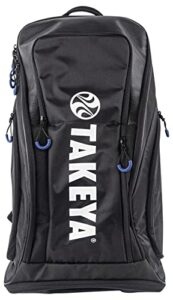 takeya sport unisex pickleball backpack, premium quality athletic bag with pockets for paddle, phone and laptop