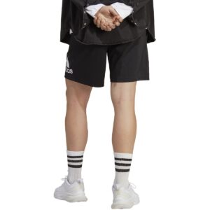 adidas Men's Essentials Logo Shorts, Black, White, XX-Large, Tall