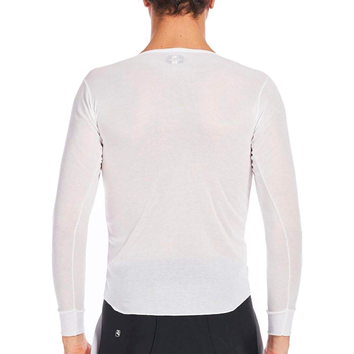 Giordana Dri-Release Long Sleeve Base Layer, White, 3XL