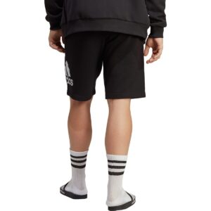 adidas Men's Essentials Big Logo French Terry Shorts, Black, Medium