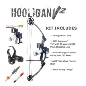 AMS Bowfishing Hooligan V2 Bowfishing Bow Kit - Made in The USA