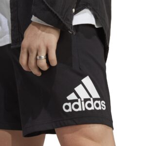 adidas Men's Essentials Logo Shorts, Black, White, XX-Large, Tall