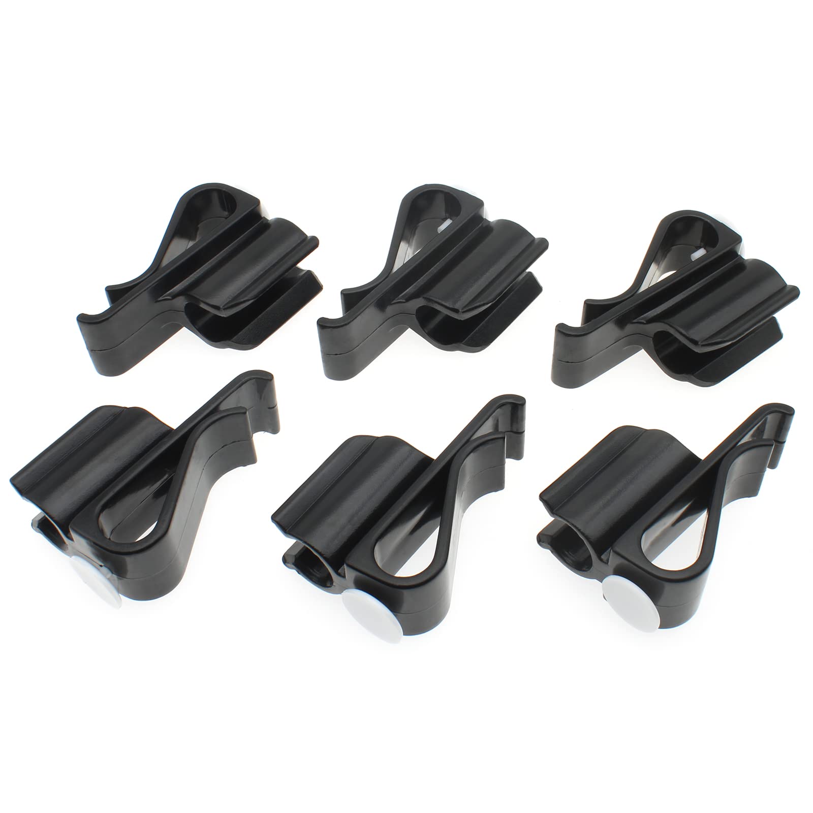 GWAYN 6 Pcs Golf Putter Clip Golf Club Bag Clips On Putter Clamp Holder for Organizer Ball Putter Accessories