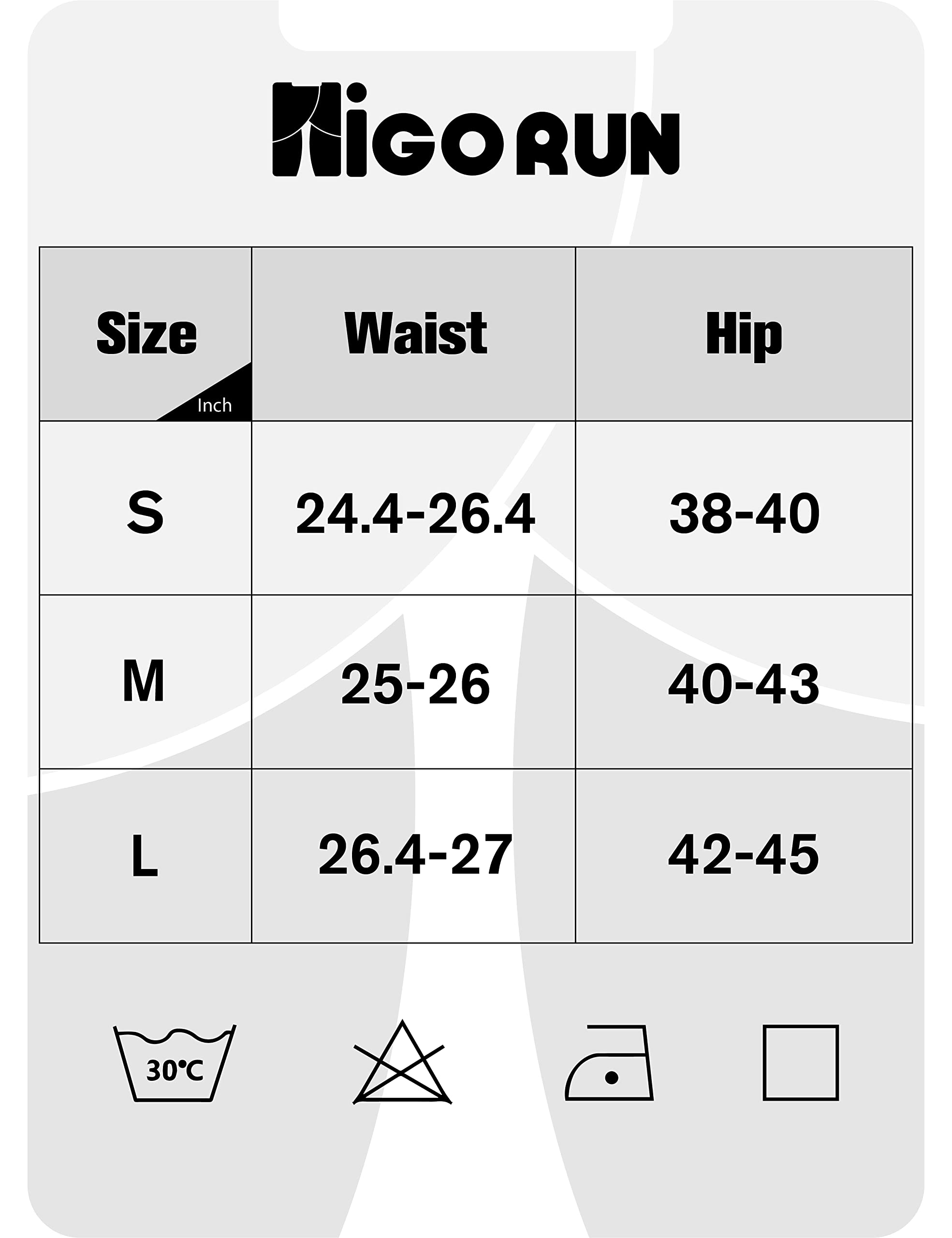 HIGORUN Women's Seamless Workout Shorts Gym Yoga High Waist Smile Contour Cycling Shorts Grey M