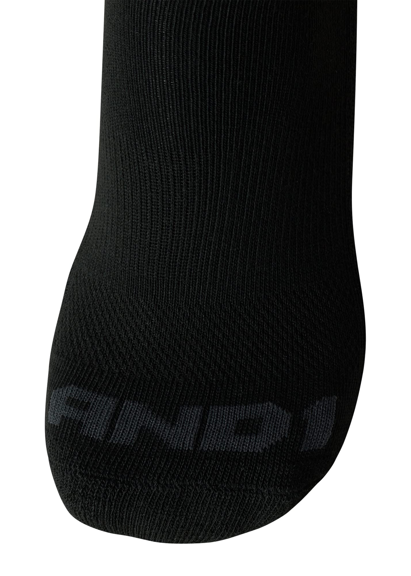 AND1 Men's Athletic Socks - Cushion Comfort No Show Socks (24 Pack), Size 6-12.5, Black