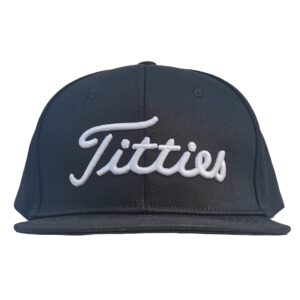 Bamveio Titties Hat, Titties Golf Hat, Black