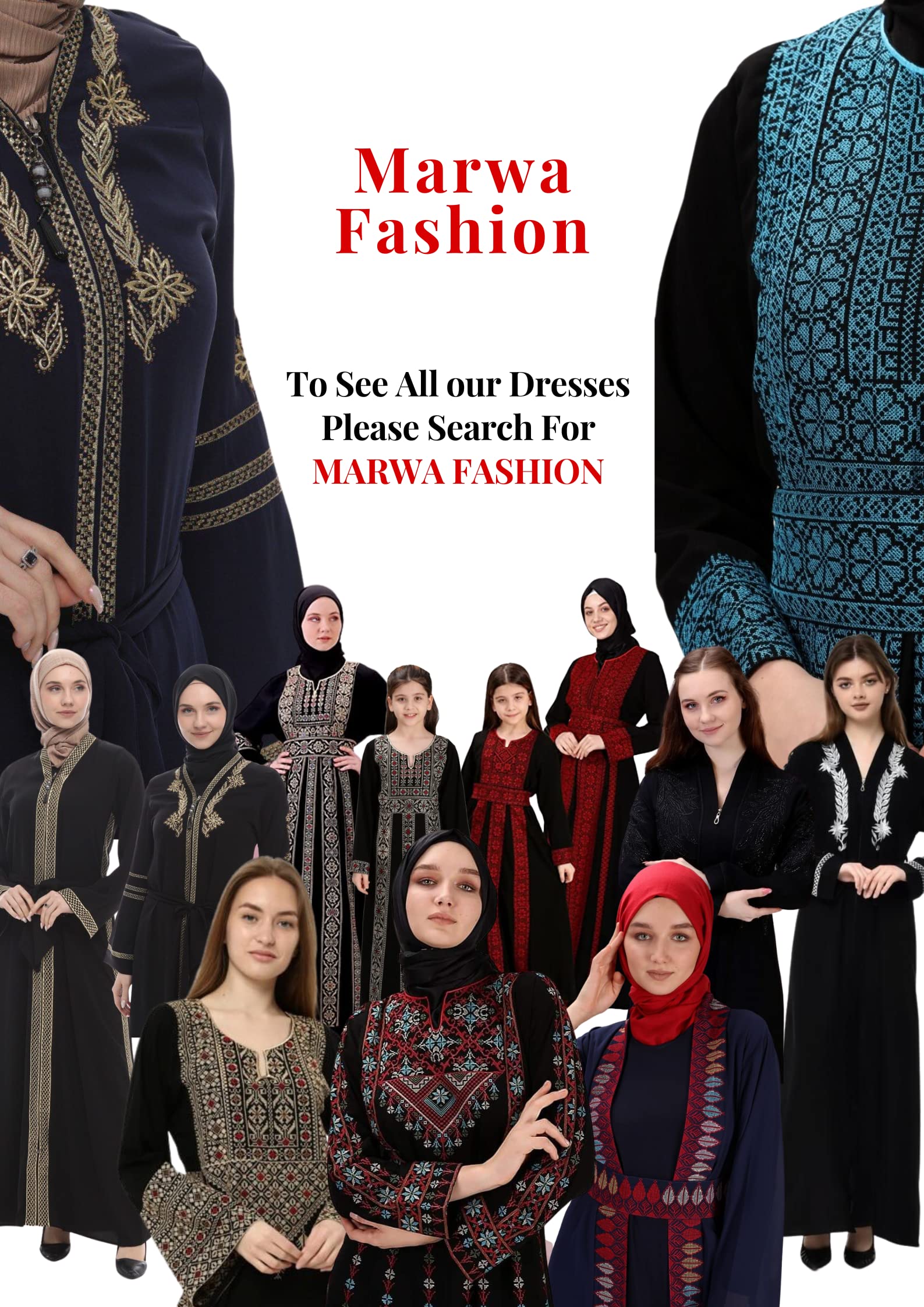 Marwa Fashion Muslim Hijab for Women - Premium Quality hijab scarf for women made up of 100% Stretchable Polyester, Instant hijab