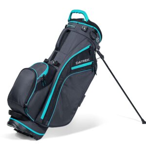 Datrek Go Lite Hybrid Stand Bag, Charcoal/Turquoise/Black