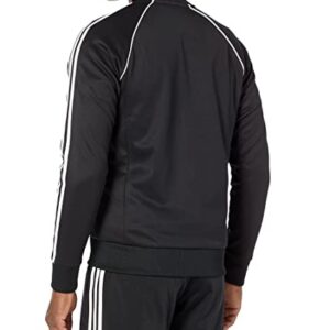 adidas Men's Adicolor Classics Superstar Track Top, Black, Small