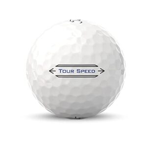 Titleist Tour Speed Golf Balls , 12 Count ( Pack of 1)