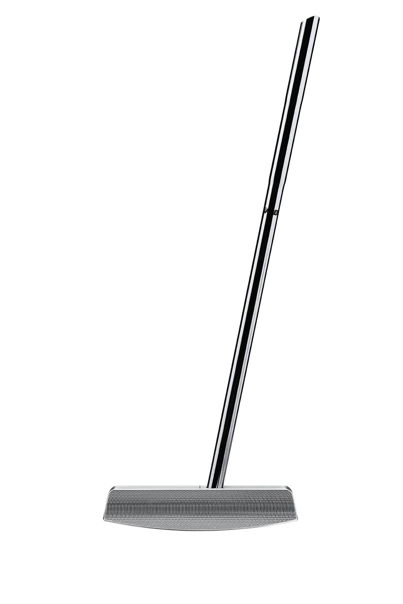 Bell N-360 No-Offset CNC Milled Upright Lie Toe Balance Golf Putter (79 Degree Lie) + Winn Dri-Tac Dark Gray Standard Grip | Made in USA (Right, 34)