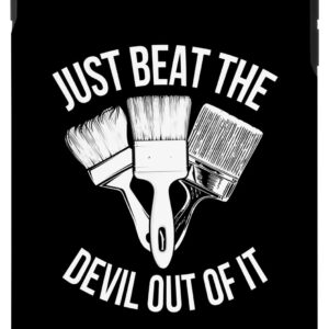 iPhone 7 Plus/8 Plus Just Beat the Devil out It funny artist drawing gift Case