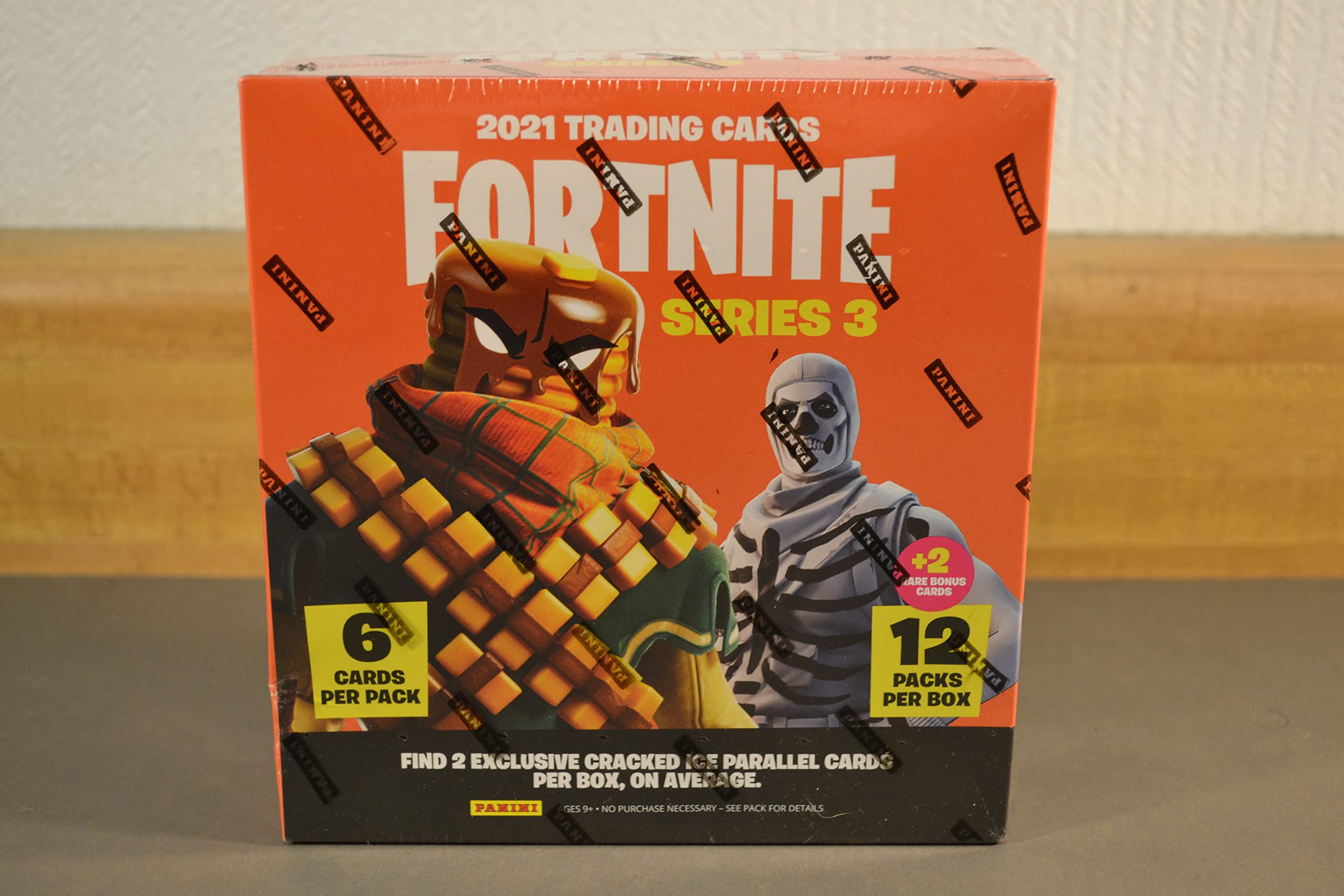 2021 Panini Fortnite Series 3 Mega Box 12 Packs