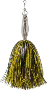 tooth shield tackle the 308 musky bucktail muskie pike double 8 inline spinner musky lures baits tackle (jailbird)