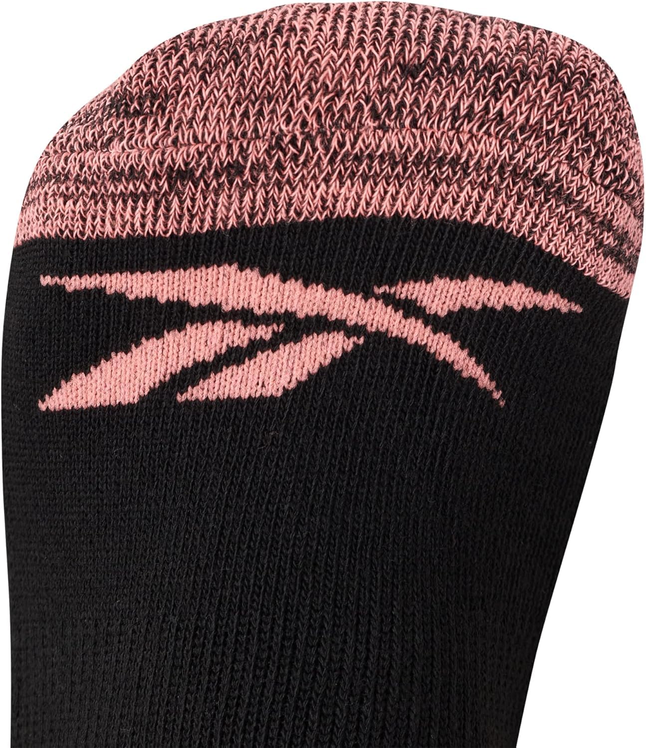 Reebok Women's Low Cut Socks - 6 Pack Soft Cushioned Athletic No Show Socks - Breathable Sports Socks for Women (Size: 4-10), Size 4-10, Stripe Pink/Black