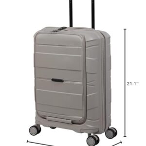 it luggage Momentous 21" Hardside Carry-On 8 Wheel Spinner, Pumice Stone