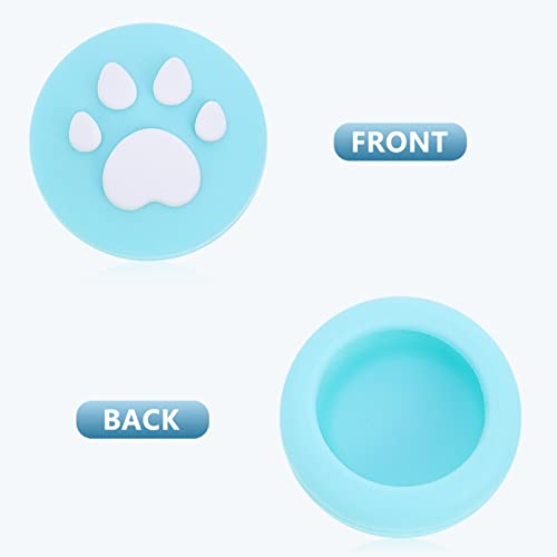 ibasenice Silicone Joystick Thumb Grip Covers with Cat Claw Pattern Adorable Animal Joystick Thumbstick Caps Covers for Game Controller