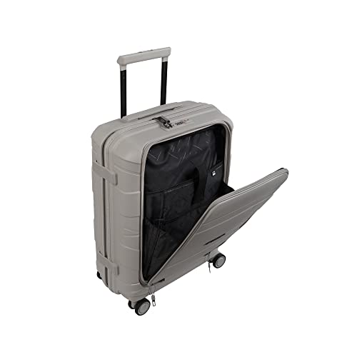 it luggage Momentous 21" Hardside Carry-On 8 Wheel Spinner, Pumice Stone