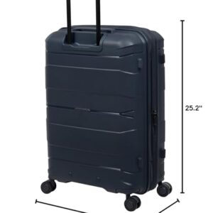 it luggage Momentous 25" Hardside Checked 8 Wheel Expandable Spinner, Tibet Lan