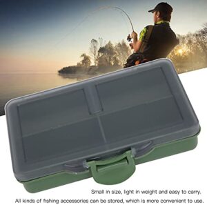 minifinker Carp Fishing Tackle Box, Sturdy and Durable Lightweight and Portable Fine Workmanship Fishing Lure Boxes for Fishing Tackle Accessories(4 Cells)