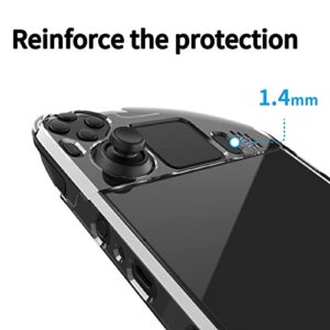 Sarkoyar Game Console Cover Good Ductility Smooth Game Console Protection Case for Steam Deck