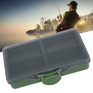 minifinker Carp Fishing Tackle Box, Sturdy and Durable Lightweight and Portable Fine Workmanship Fishing Lure Boxes for Fishing Tackle Accessories(4 Cells)