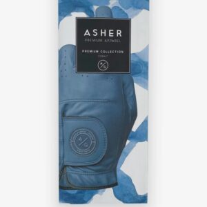 Asher Men's Premium Cobalt Golf Glove - XL (goes on Left Hand)